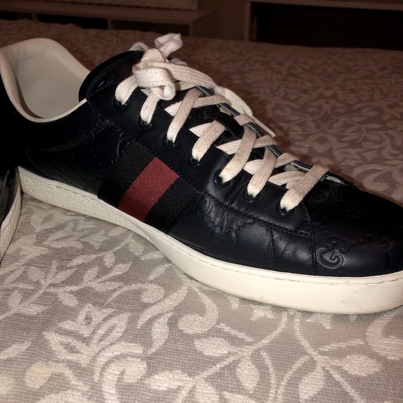 REAL Authentic GUCCI Perfect condition !! Size 13 only worn a few time ! - Picture 3 of 7